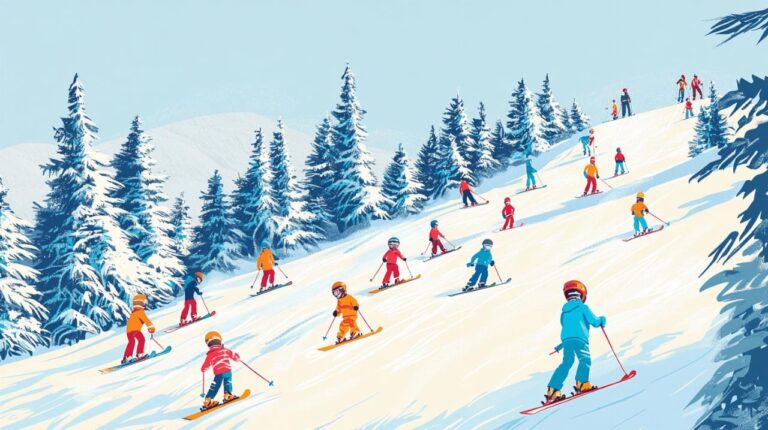 A quel age debuter le ski ? 5 stations familiales ideales pour commencer